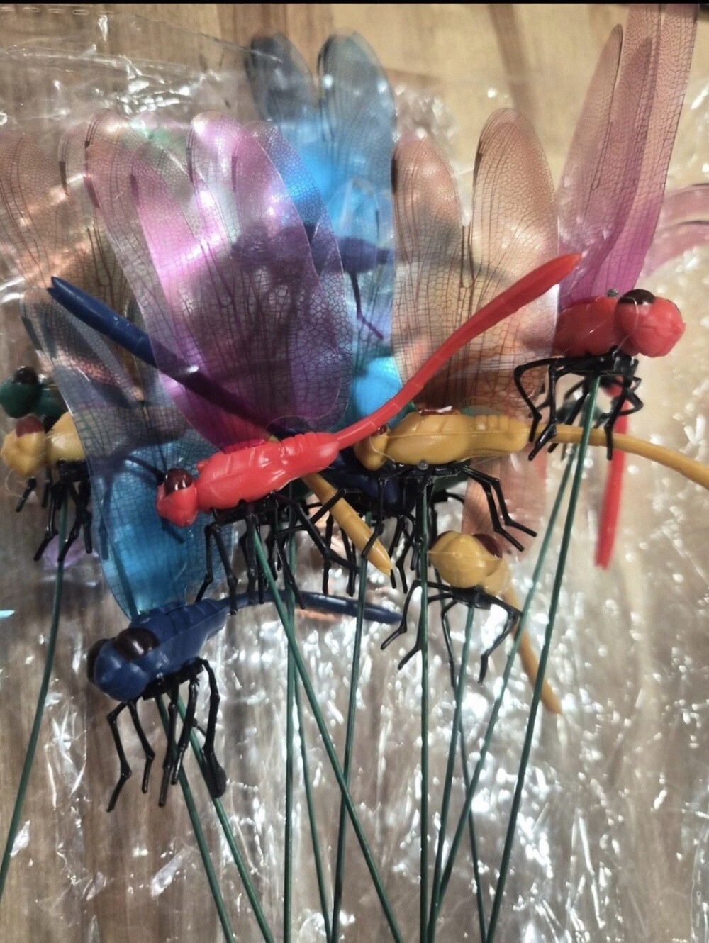 12 Pack Dragonfly Clip On for home and garden